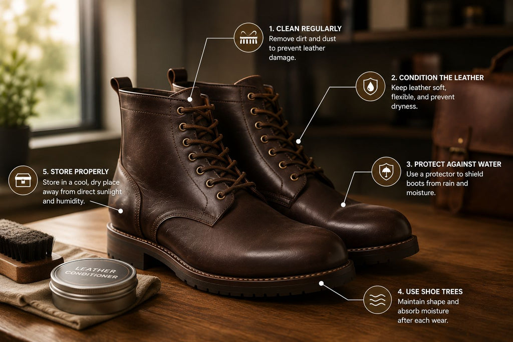 The Complete Guide to Caring for Leather Boots