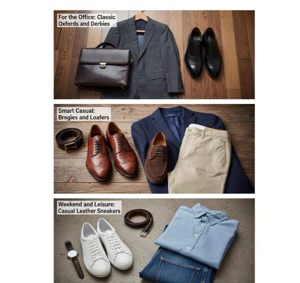 Choosing the Perfect Leather Shoe: A Style Guide for Modern Men.