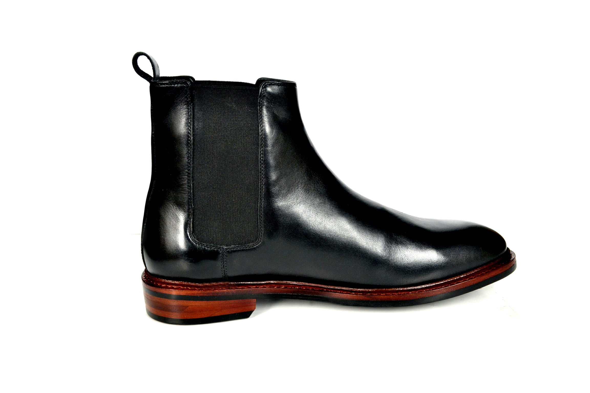 Onyx Leather Chelsea