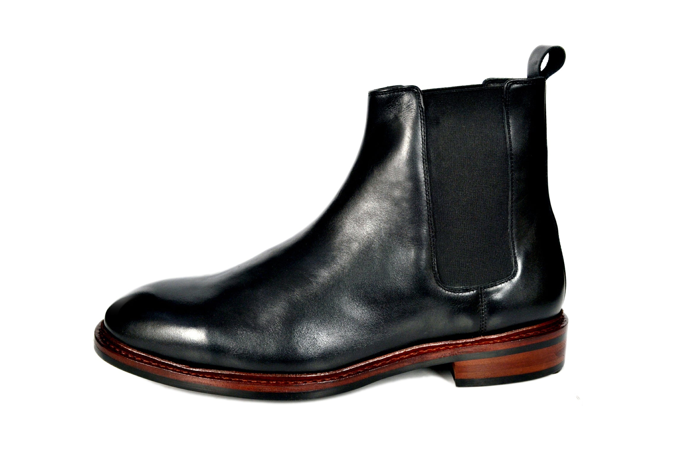 Onyx Leather Chelsea