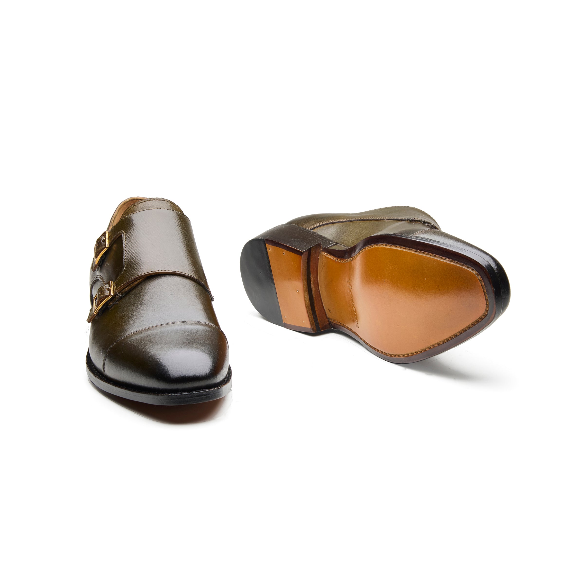 Ironclasp – Emerald  Green Full-Grain Veg-Tanned richsteps, mens leather boot goodyear 