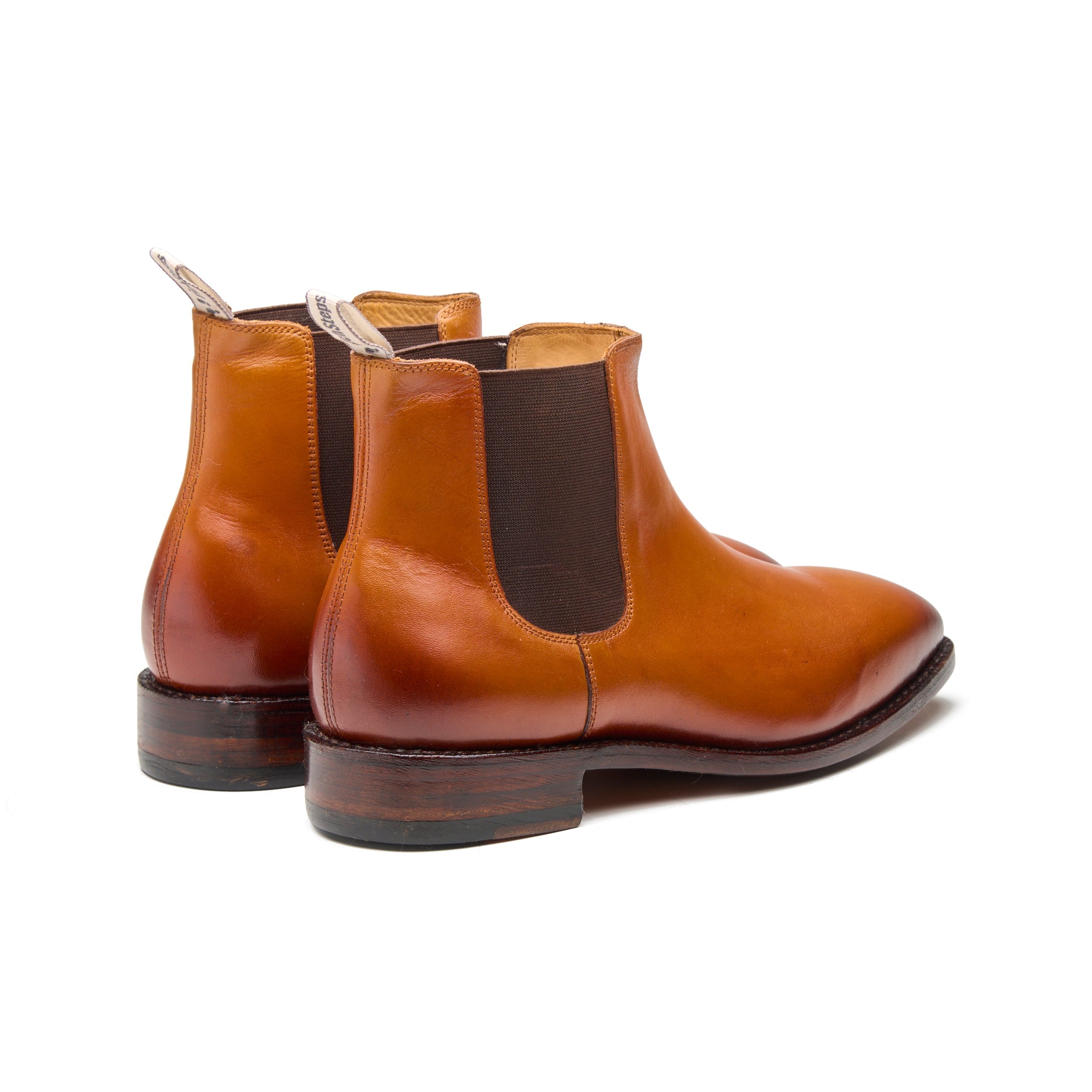 Bushland Classic – Chestnut Tan Full-Grain Veg-Tanned - richSteps