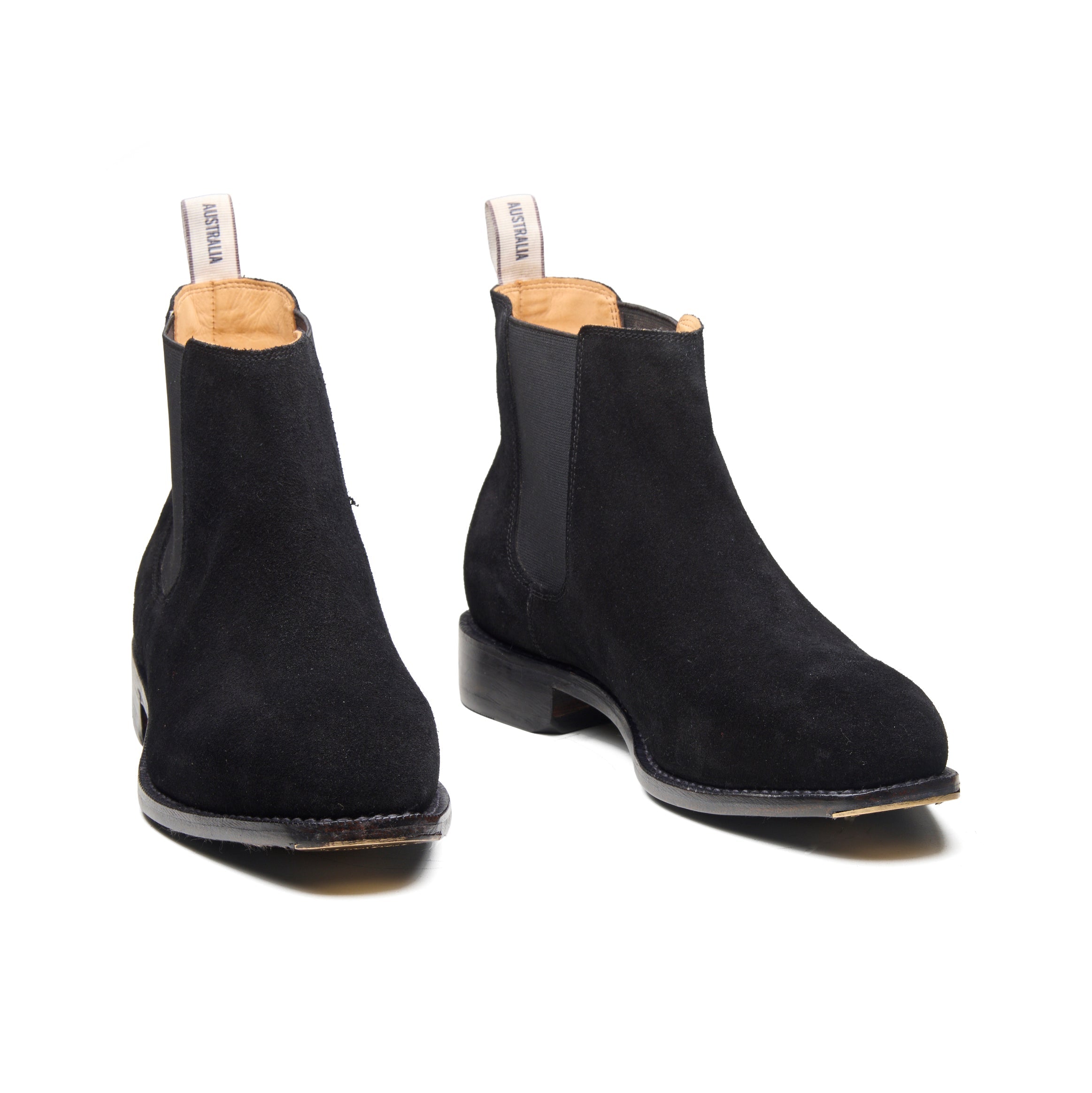 Bushland Classic – Jet Black Suede - richSteps