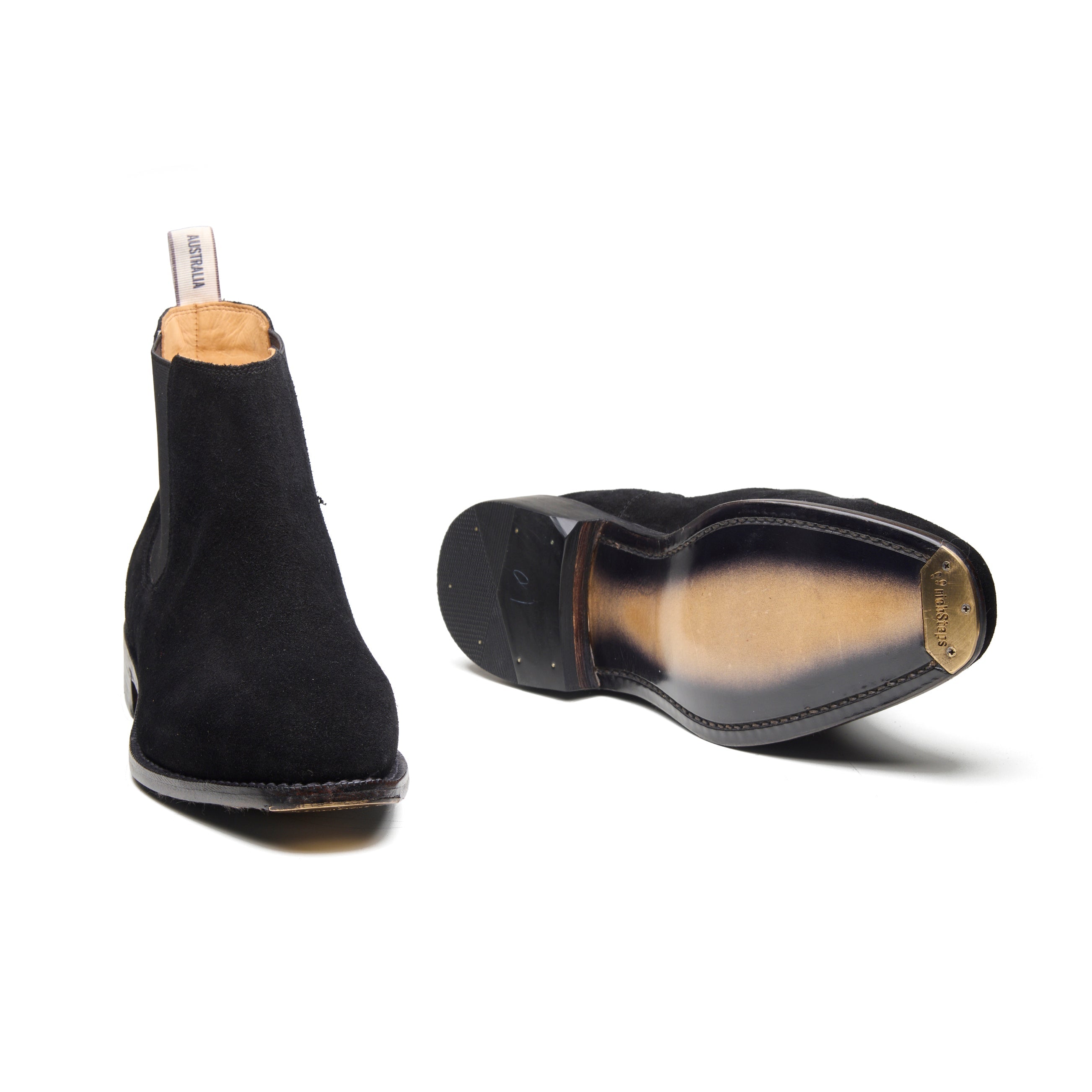 Bushland Classic – Jet Black Suede - richSteps