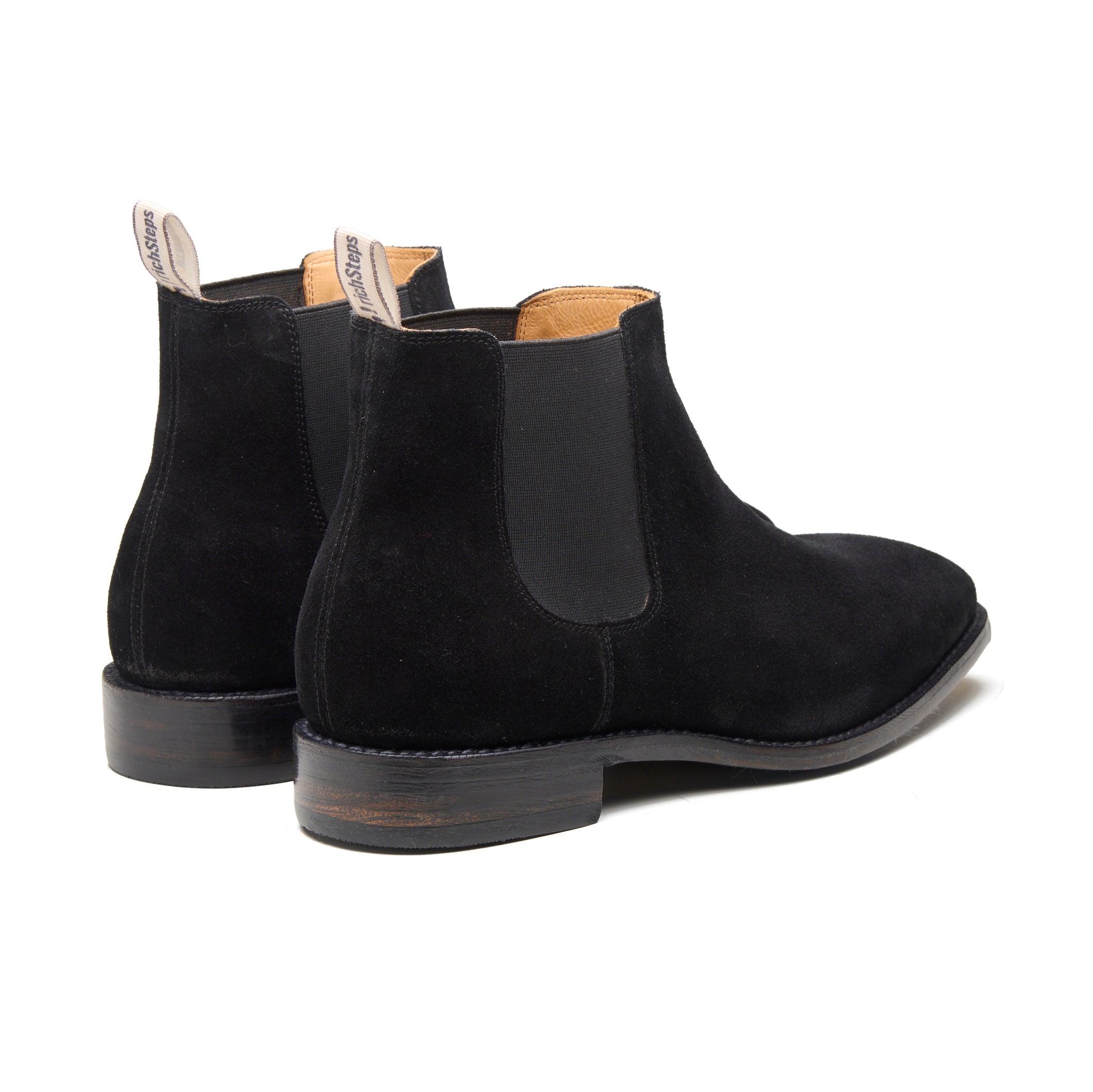 Bushland Classic – Jet Black Suede - richSteps
