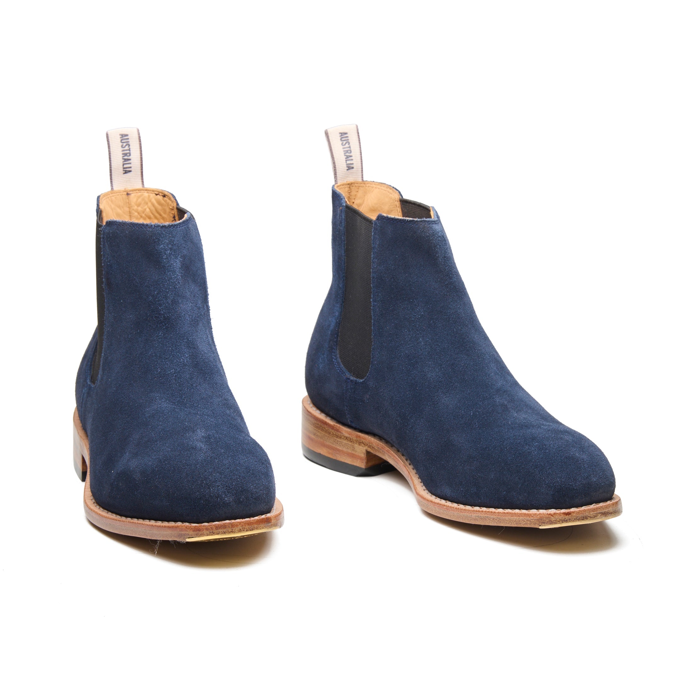 Bushland Classic – Midnight Blue suede - richSteps