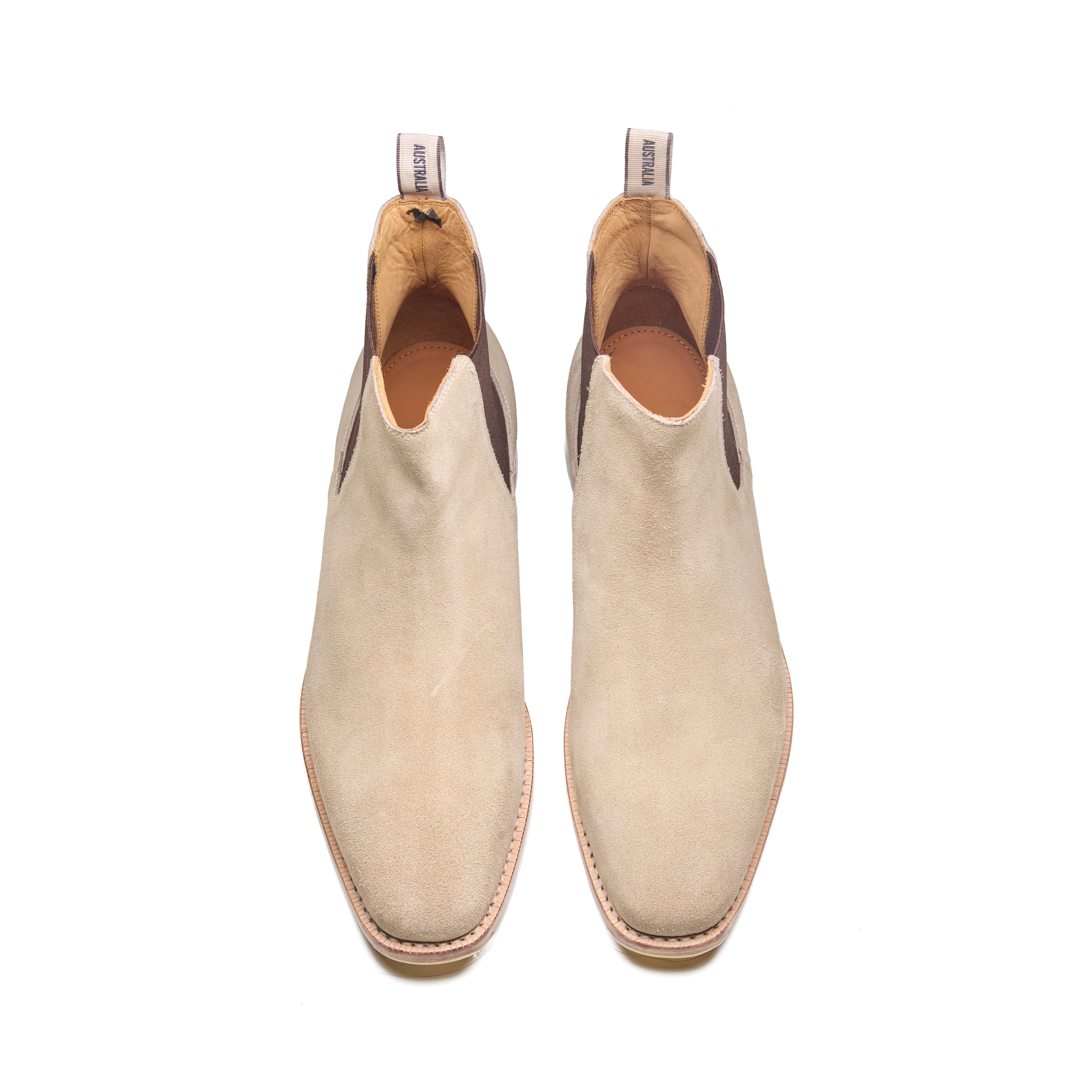 Bushland Classic – Sand Beige Suede - richSteps