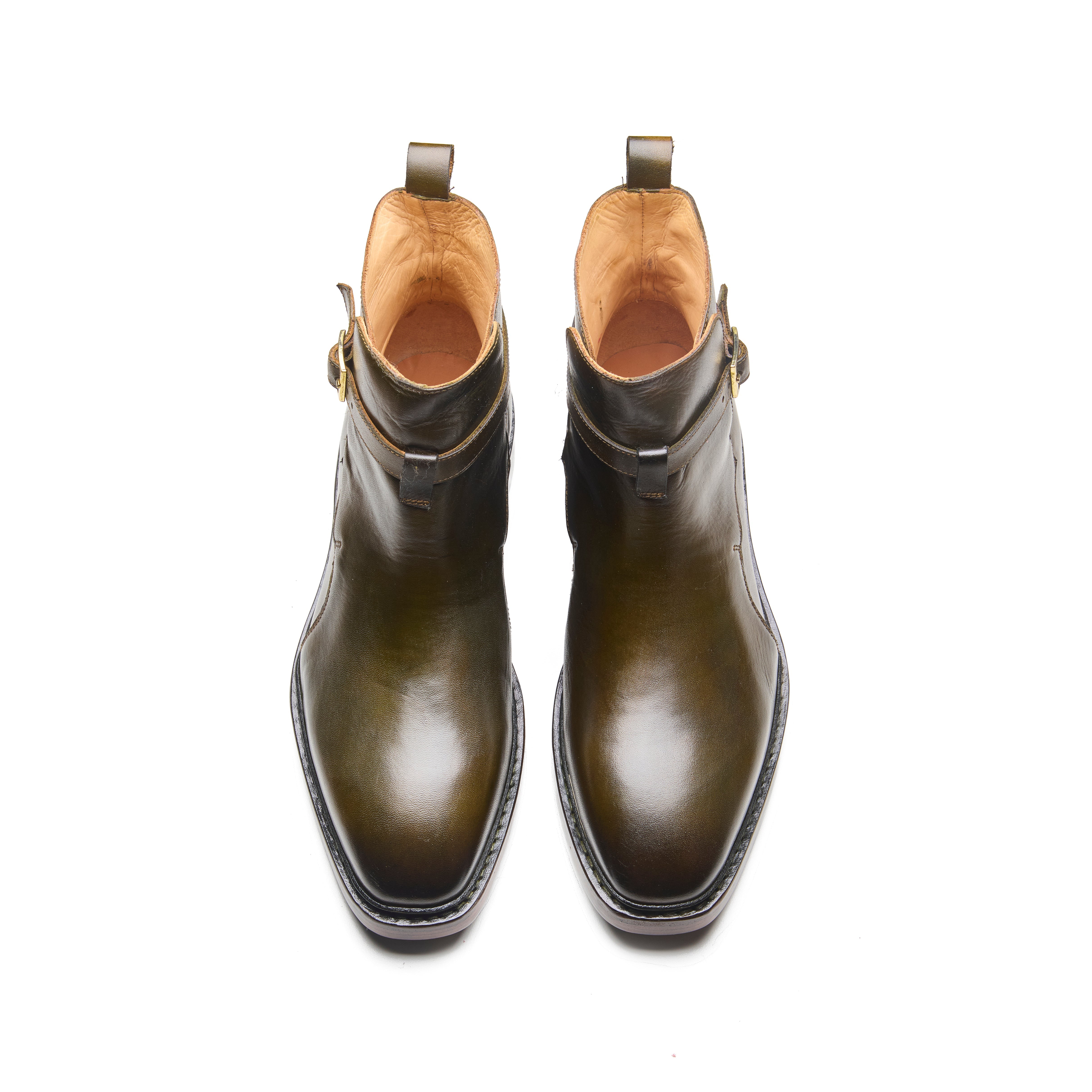 High Country – Emerald Green Full-Grain Veg-Tanned - richSteps