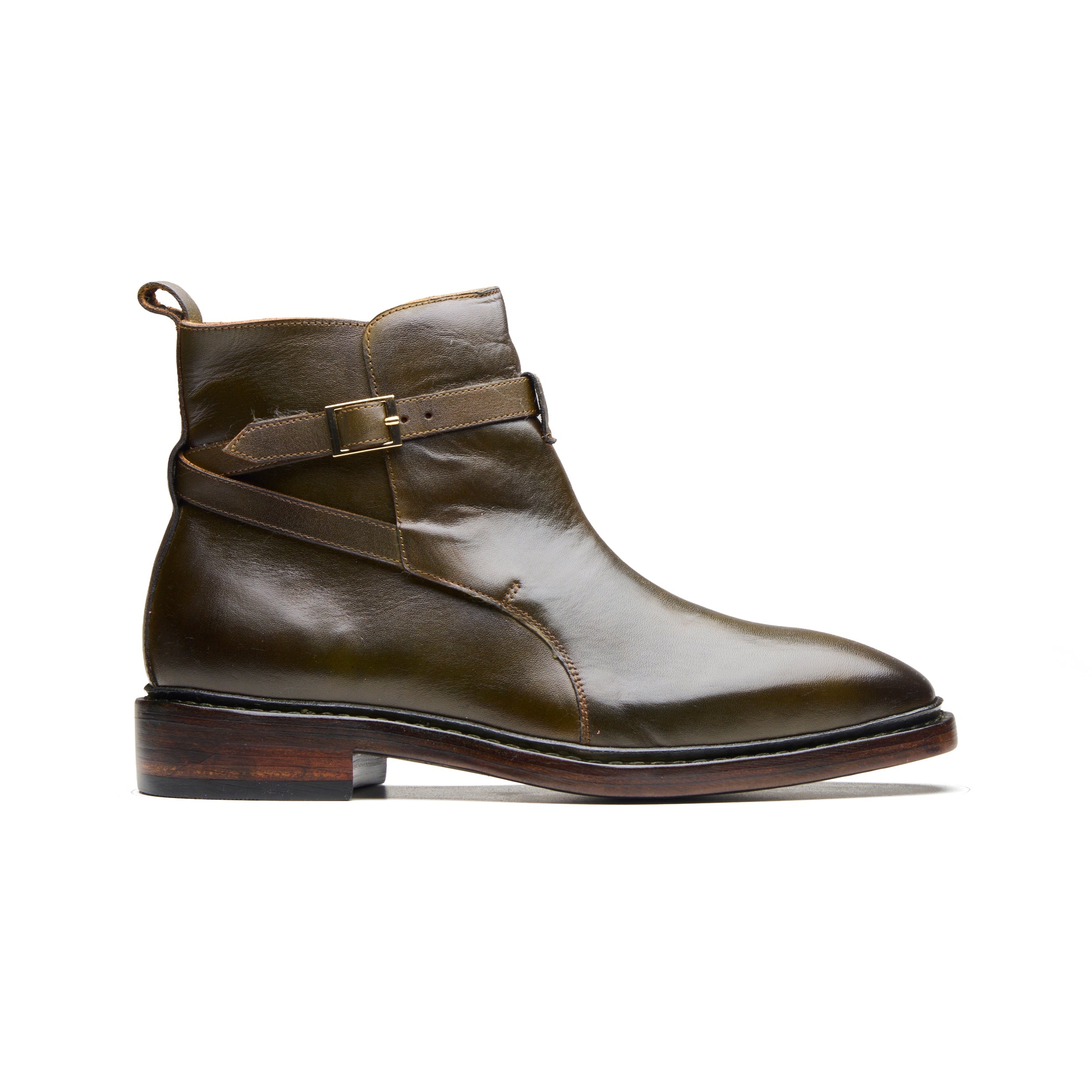 High Country – Emerald Green Full-Grain Veg-Tanned - richSteps