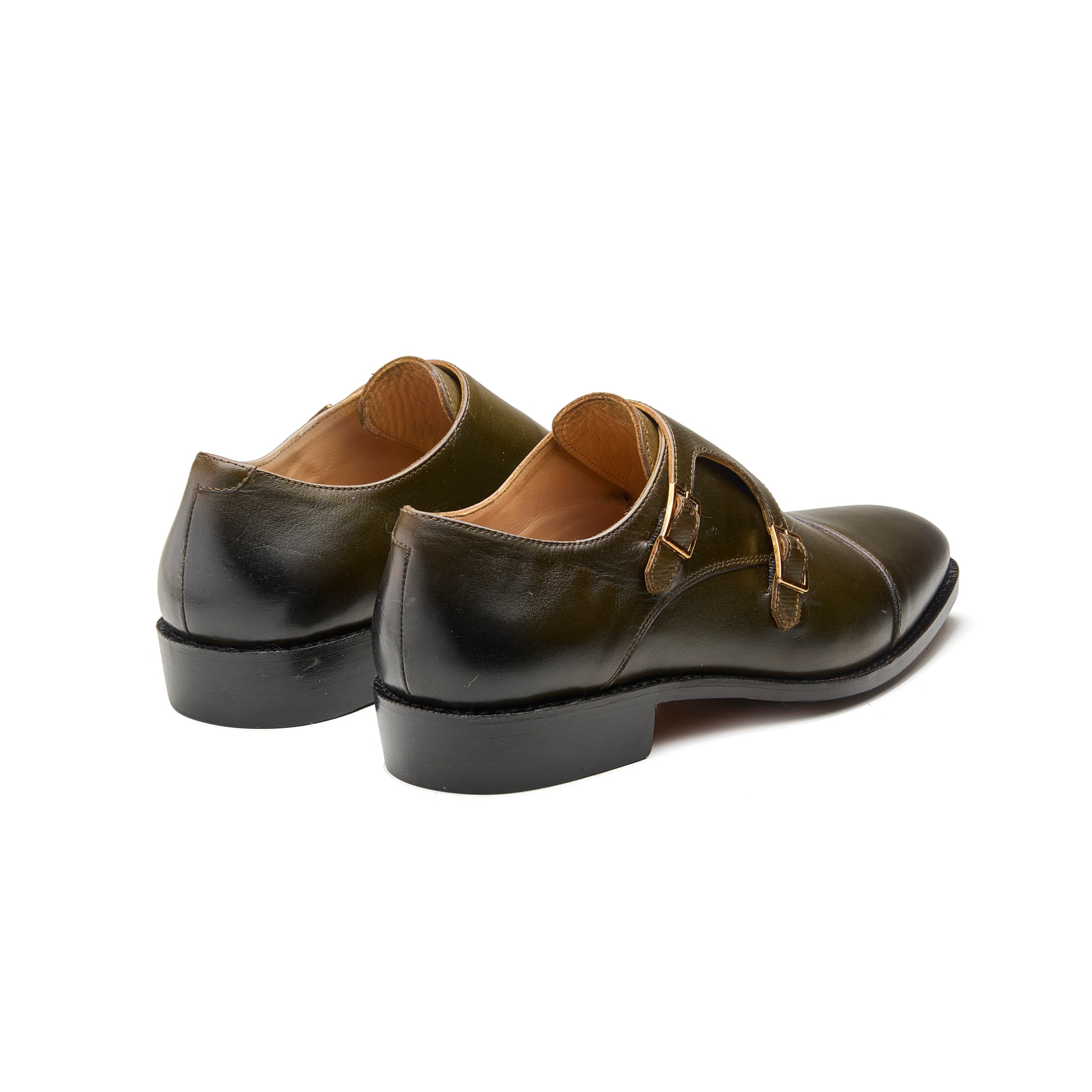 Ironclasp – Emerald Green Full-Grain Veg-Tanned - richSteps
