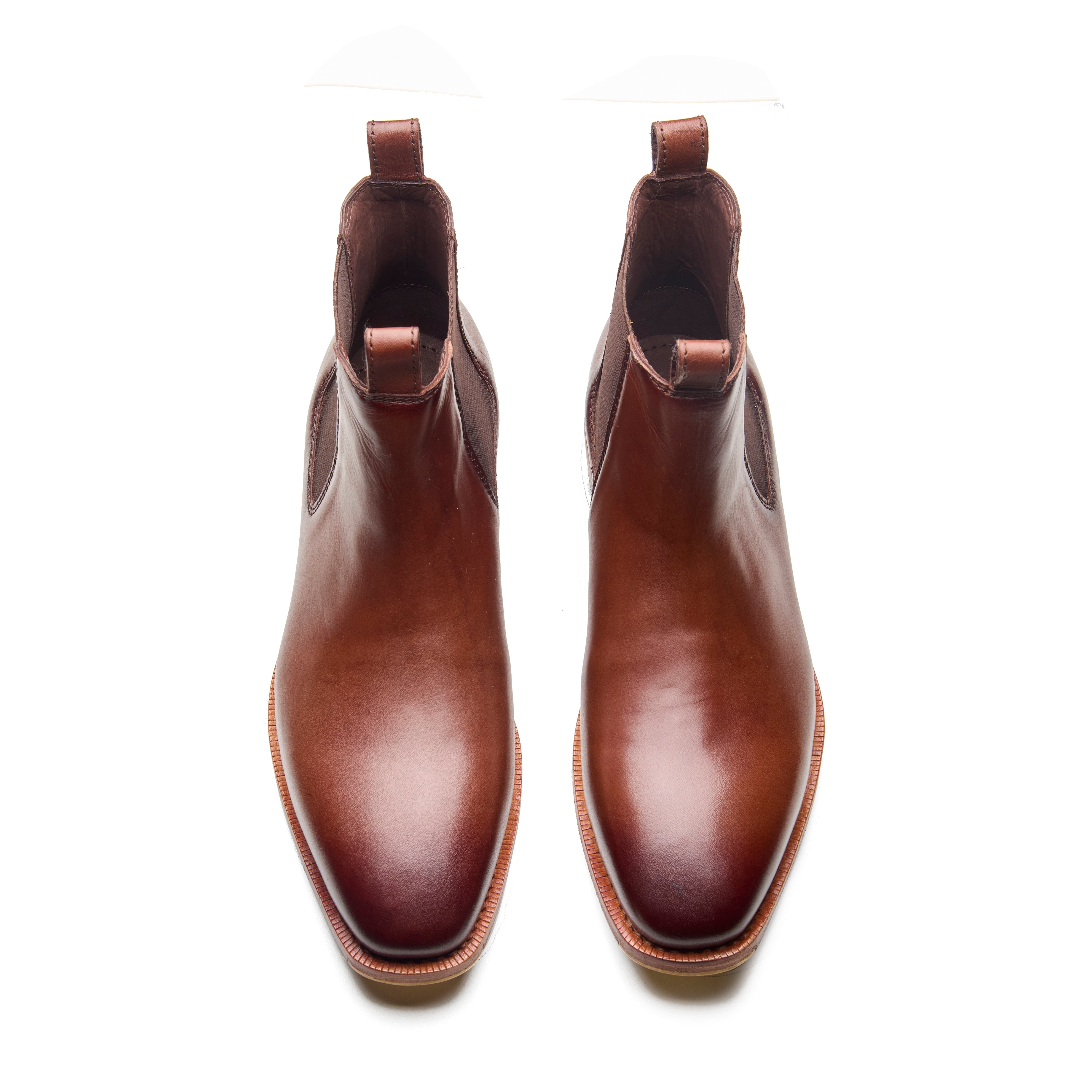 Outback – Light Brown Full-Grain Veg-Tanned Chelsea Boot - richSteps