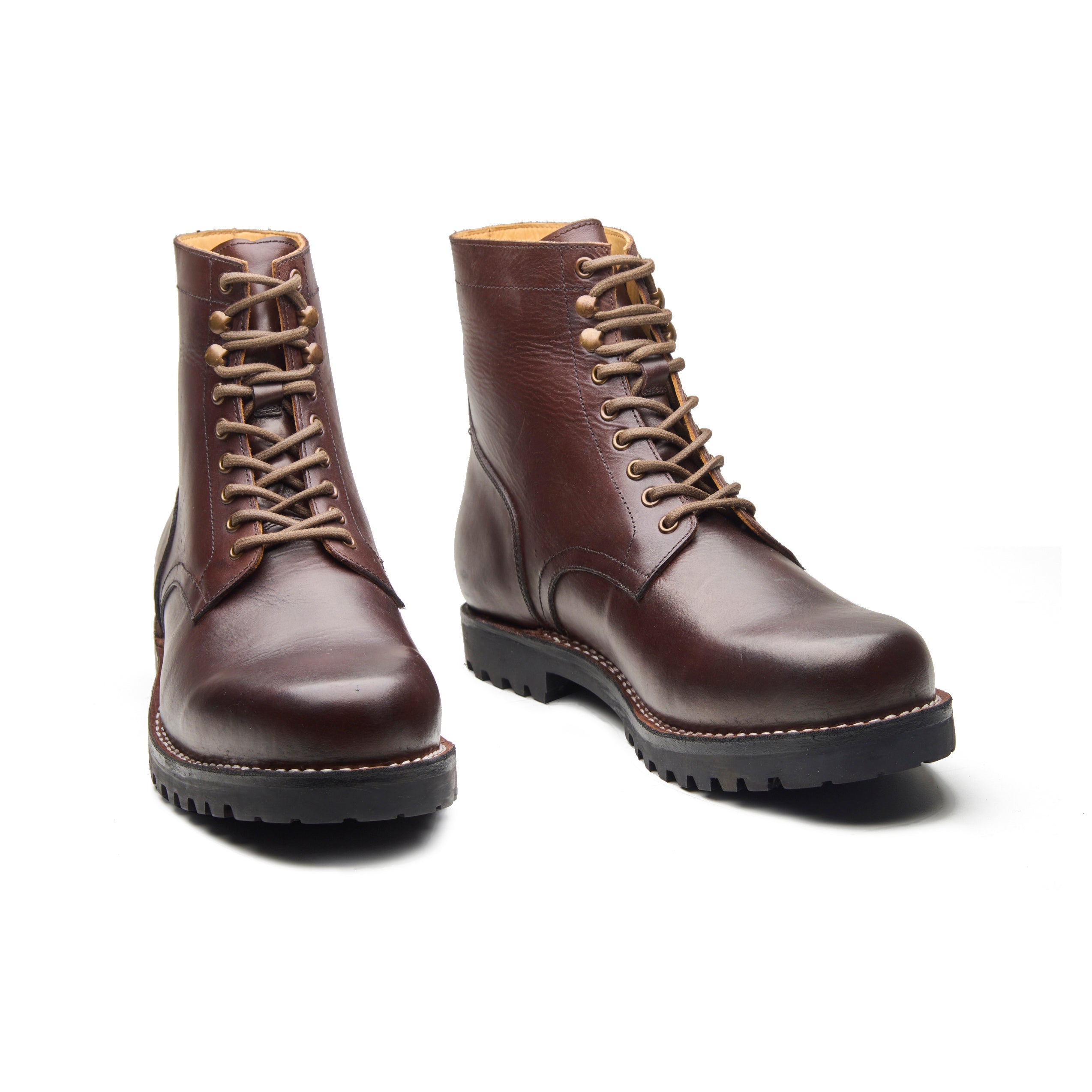 Ranger – Matt Brown Oil Pull-Up Leather Ranger Boot - richSteps