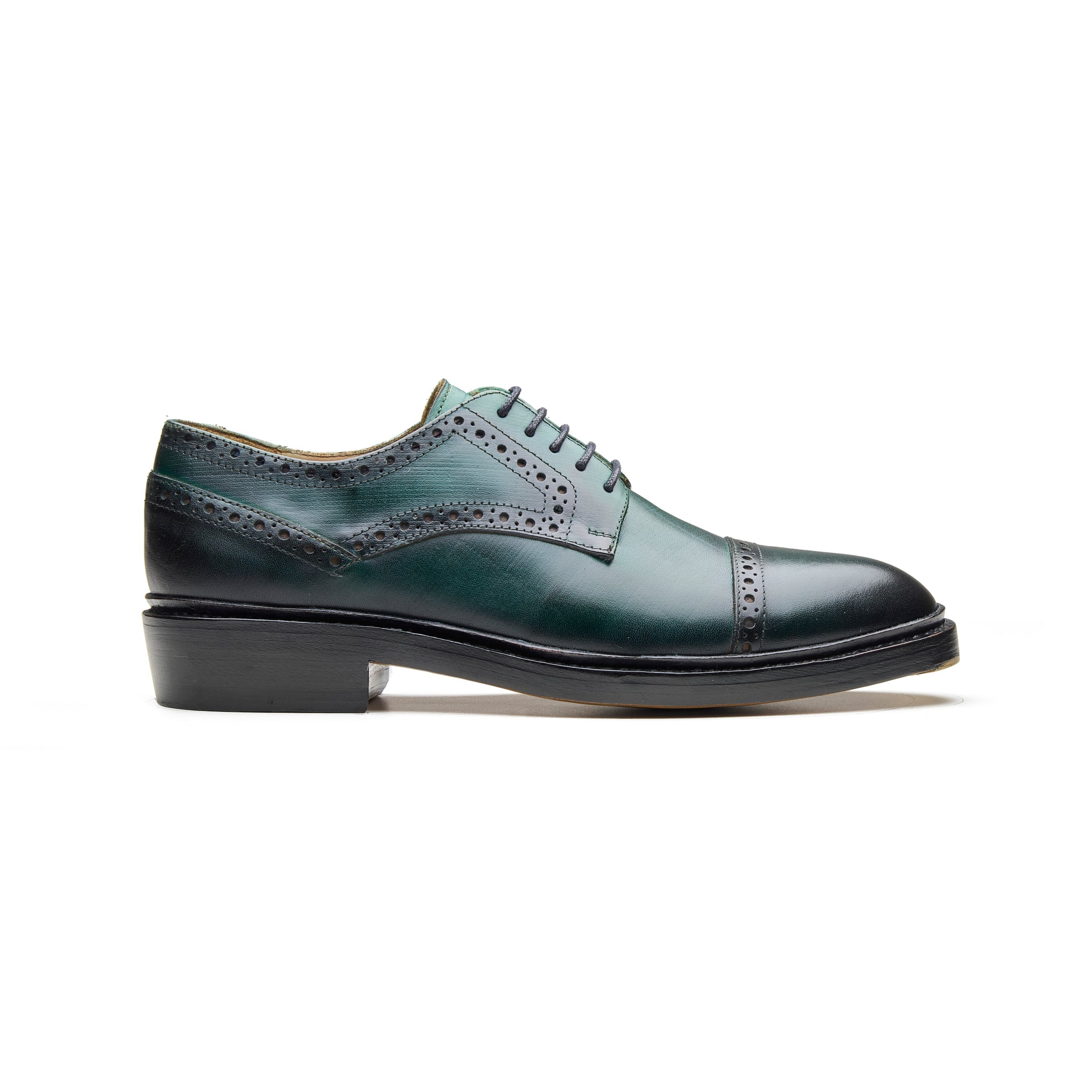 Ridgemark – Emerald Green Full-Grain Veg-Tanned - richSteps