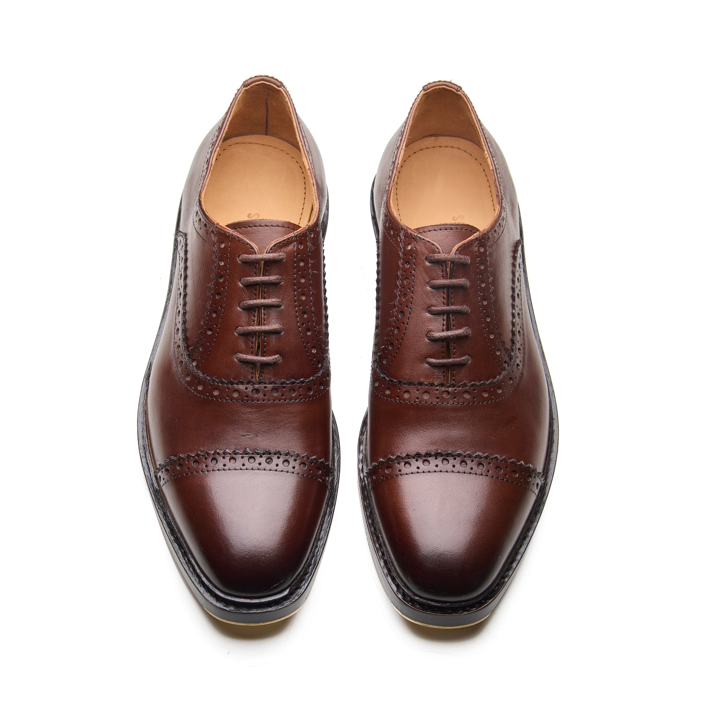 Trueform – Brown Full-Grain Veg-Tanned - richSteps