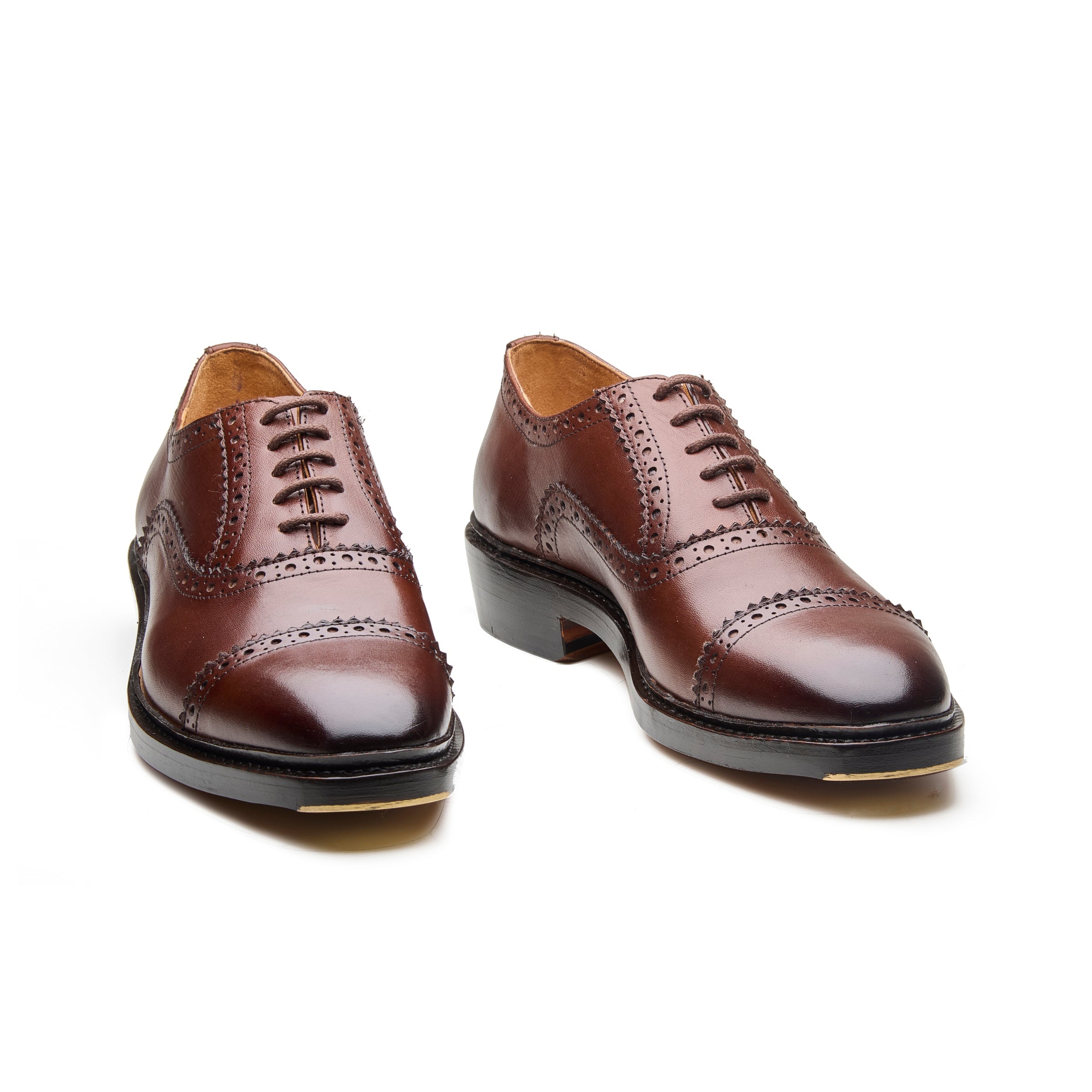 Trueform – Brown Full-Grain Veg-Tanned - richSteps