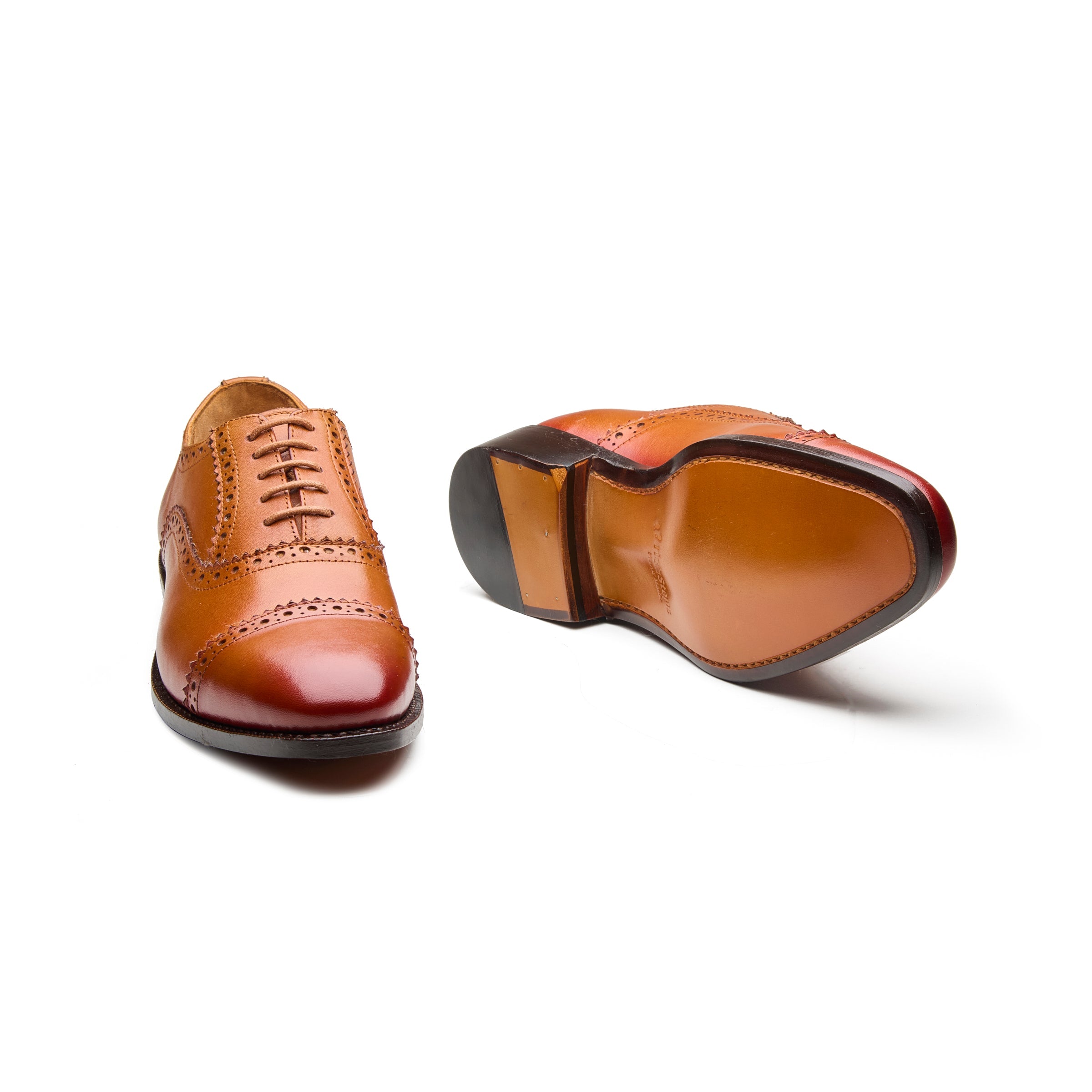 Trueform – Cognac Full-Grain Veg-Tanned - richSteps