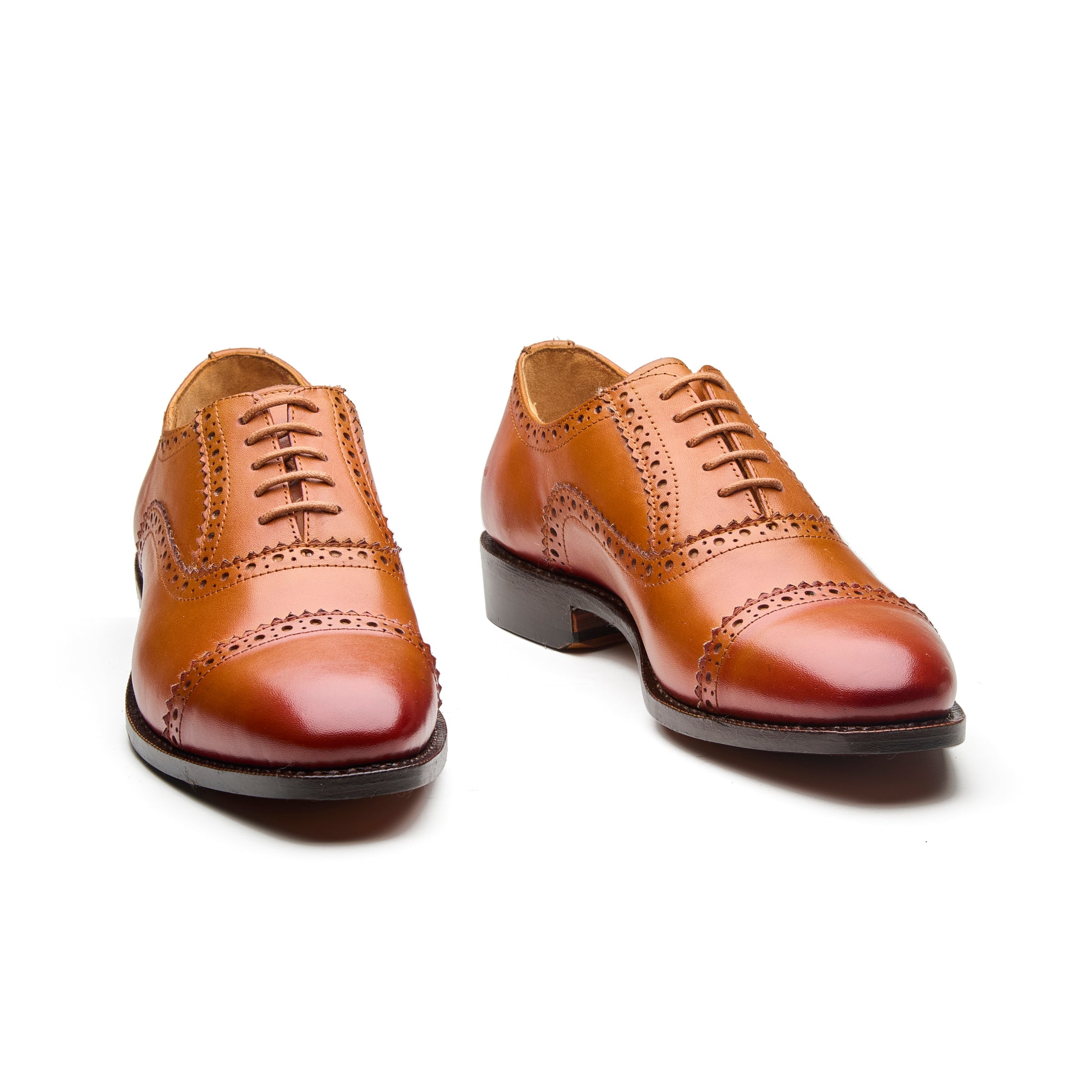 Trueform – Cognac Full-Grain Veg-Tanned - richSteps